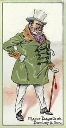 Major Bagstock, uit 